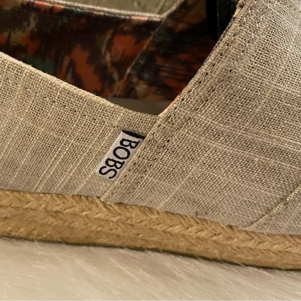 BOBS from Skechers Tan Wedge Shoes with Versatile Design‎ Womens 10